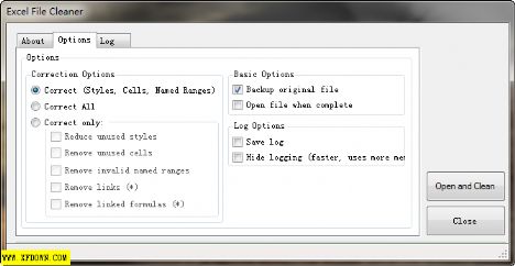 Excel File CleanerExcelļ  